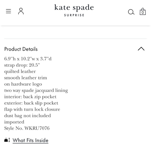 Kate Spade Medium Crossbody Bag - Picture 12 of 13